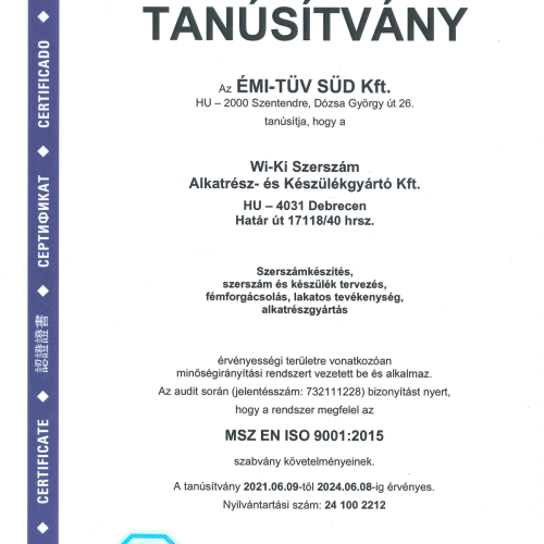 Iso Tanusitvany